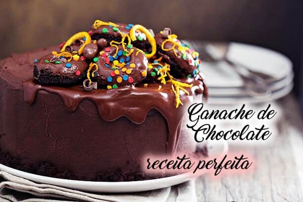 Como fazer ganache de chocolate