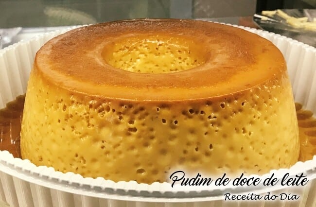 Receita de Pudim de doce de leite