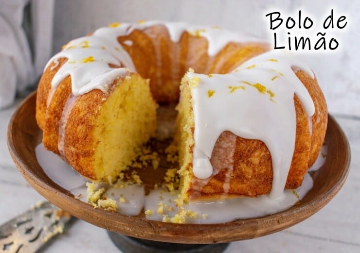 Receita de bolo de limão